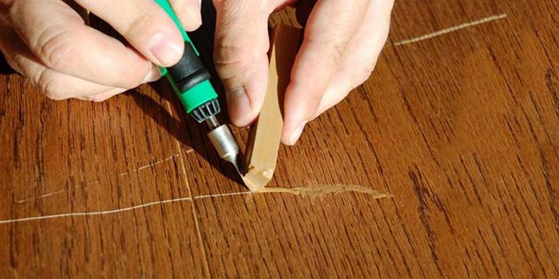 Как произвести ремонт ламината и предотвратить повреждение поверхности